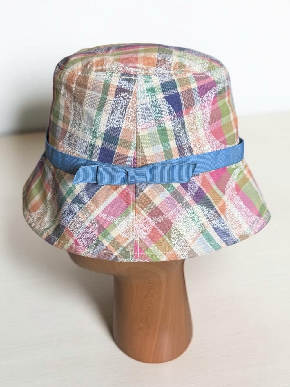 Y2K Coach Poppy Signature Madras Crusher Hat Size XS/S